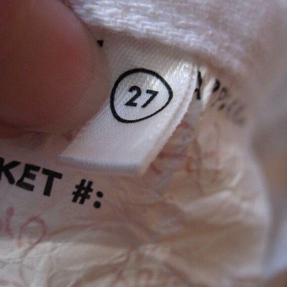 GRLFRND SAMPLE Marjan Distressed Bermuda Denim Jean Shorts - Picture 11 of 11